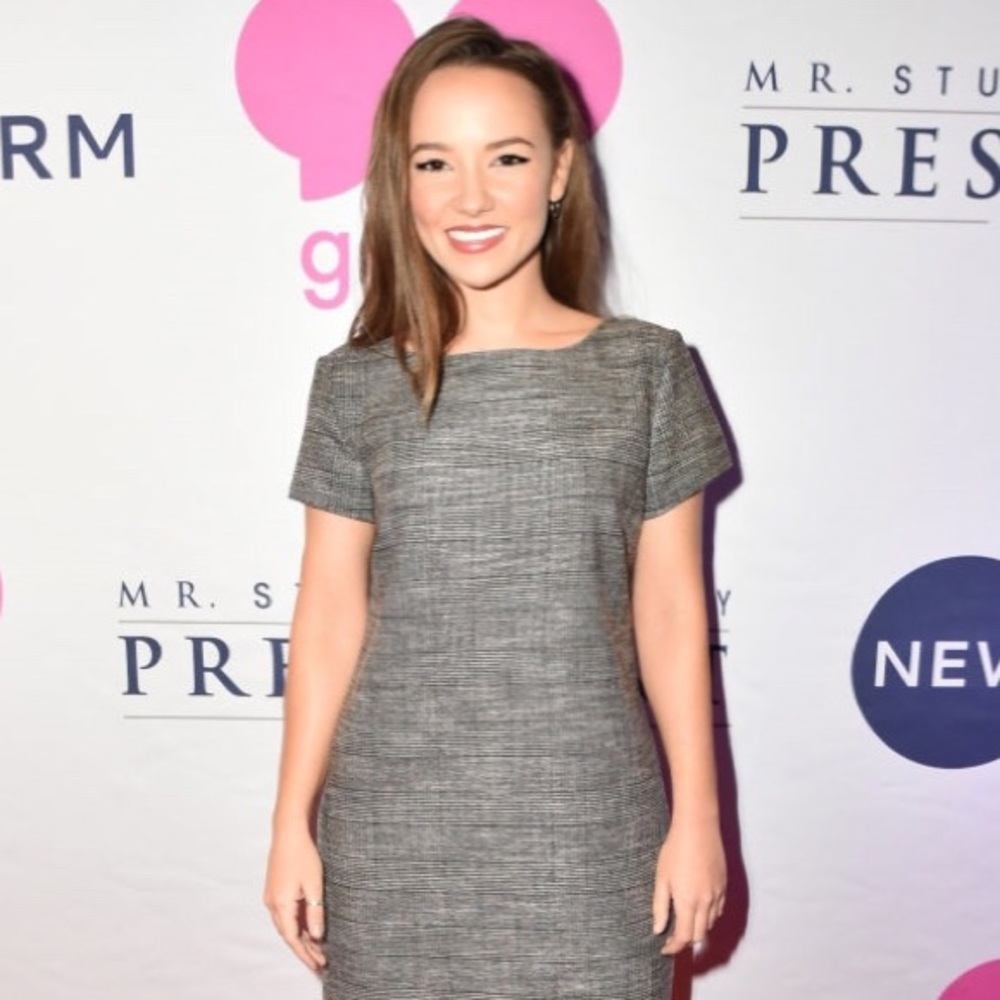Grey and black classic Zara dress 👗